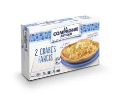 2 CRABES FARCIS 2*125 GR COMPAGNIE ARTIQUE