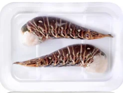 2 DEMI QUEUES DE LANGOUSTE BLANCHE CRUE 300G