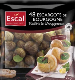 48 ESCARGOTS DE BOURGOGNE MOYEN CUISINES SACHET 269 GR