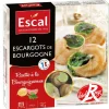 12 GROS ESCARGOTS DE BOURGOGNE CUISINES LABEL ROUGE ASSIETTE 97 GR