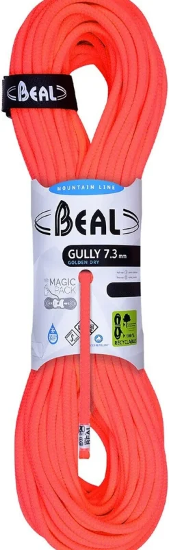 60 M GULLY UNICORE GOLDEN DRY 7.3 MM - VERT BEAL