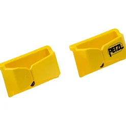 2 porte-connecteurs de longe Jaune - PETZL