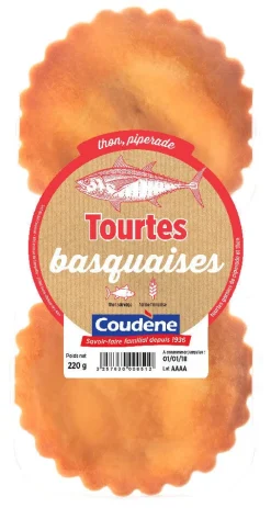 2 TOURTES BASQUAISES 220G