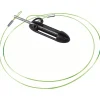 Accroche poisson stylet inox + monofil nylon et sleeves + fixation de ceinture SALVIMAR