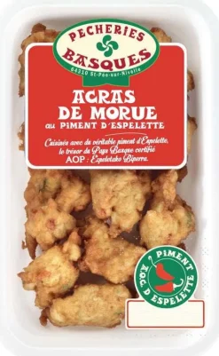 ACRAS DE MORUE PIMENT ESPELETTE 200 G