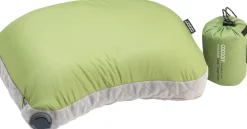 Air-Core Hood/Camp Pillow wasabi/grey - COCOON
