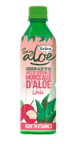 ALOE VERA LETCHI BOUTEILLE 50CL GRACE
