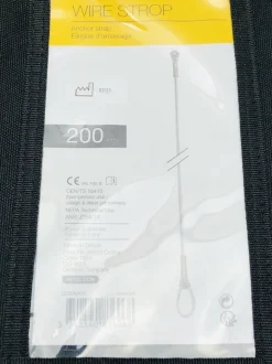 Amarrage Wire Strop Acier 200 cm