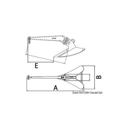 Ancre CQR pour Bateau