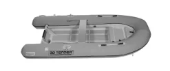 Annexe semi-rigide double plancher aluminium - fond plat/carene en V - Ultimate - Hypalon - 3D Tender