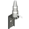 Antenne voilier VHF 3dB. brin souple 1 m. 18m de câble. équerre inox (352)