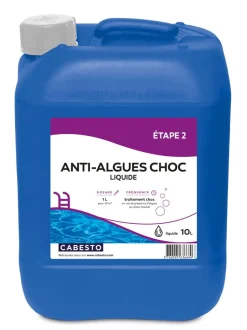 ANTI-ALGUES CHOC LIQUIDE 10L