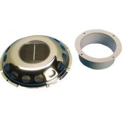 Aérateur inox électrique avec panneau solaire - Osculati