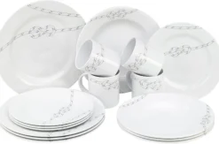ASSIETTE DESSERT CARREE 20 x 20 cm- SOUTH PACIFIC