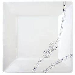 ASSIETTE PLATE CARREE 25 x 25 CM - SOUTH PACIFIC
