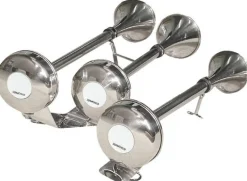Avertisseur à membrane inox double 12 V