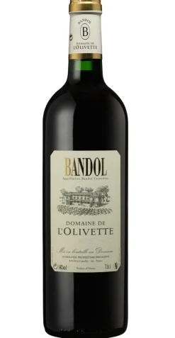 BANDOL OLIVETTE TRADITION ROUGE 75CL OLIVETTE
