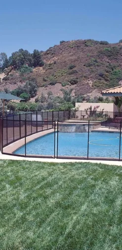 BARRIERE SOUPLE DE SECURITE 3M X H:1.33M PISCINE - GRE