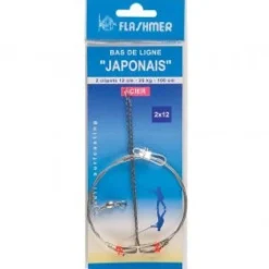 BAS DE LIGNE ACIER FLASHMER JAPONAIS