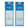BAS DE LIGNE FLASHMER 5 MINI-LANÇONS BLANC NACRE