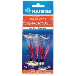 BAS DE LIGNE FLASHMER SIGNAL ROUGE