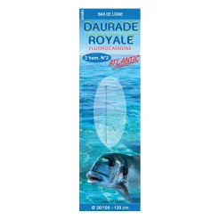 BAS DE LIGNE FLUORO FLASHMER DAURADE ROYALE RENFORCÉ