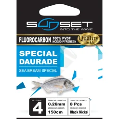 BAS DE LIGNE FLUORO SUNSET SPÉCIAL DORADE RS COMPETITION