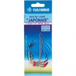 BAS DE LIGNE NYLON FLASHMER JAPONAIS