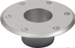 BASE DE RECHANGE ALUMINIUM - POUR PIEDS TABLE D60 | OSCULATI