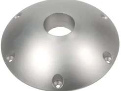 Base de rechange aluminium anodisé poli - coté table et sol - OSCULATI