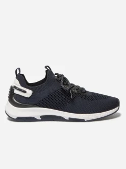 Basket de pont en toile femme JELLINA BLEU TBS
