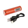 Batterie rechargeable 21700 charge USB 5000 mAh ORCATORCH