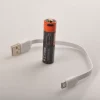 Batterie rechargeable 14500 charge USB 750 mAh ORCATORCH