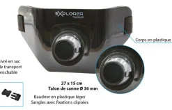 BAUDRIER FLASHMER CADRAN ARTICULÉ 27X15CM