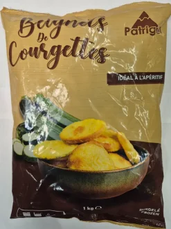 BEIGNETS DE COURGETTES RONDELLES 1KG