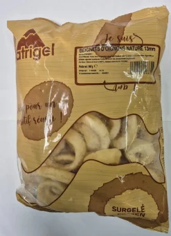 BEIGNETS D'OIGNONS NATURE (ONIONS RINGS) 600G
