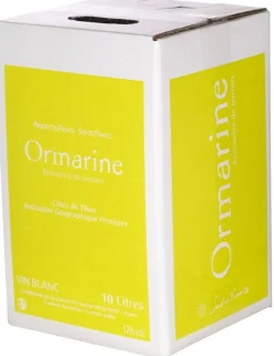 BIB ORMARINE JARDINS DE LA MER BLANC 3L