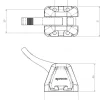 BLOQUEUR MANUEL SIMPLE 6/10 mm 400kg - SPINLOCK