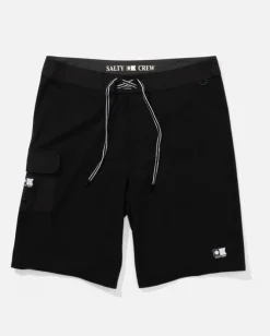 BOARDSHORT SALTY CREW CREW HOMME COULEUR BLACK | SALTY CREW