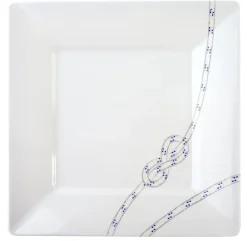 BOITE 16 PIECES: 12 ASSIETTES CARREES+ 4 MUGS - SOUTH PACIFIC