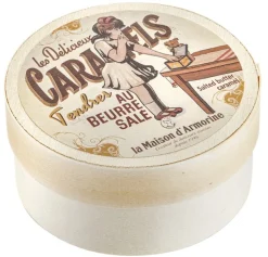 BOITE BOIS CARAMEL TENDRE 180G LA MAISON D ARMORINE