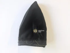 Bonnet déperlant polaire pour sports nautiques Noir/Jaune MELLOW SEA ANFIBI