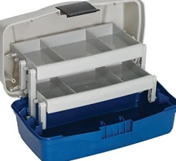 BOÎTE PLASTILYS 2 PLATEAUX PIVOTANTS 34X20CM