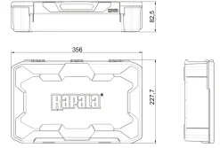 BOÎTE RAPALA TACKLE TRAY