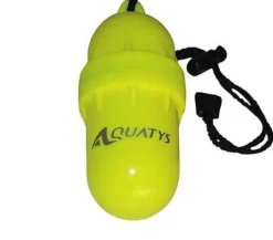 Boîte étanche de plongée GRAND MODELE jaune AQUATYS