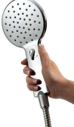 Boîter de douche Adriana et douchette Bossini - Tuyau Inox - 4m