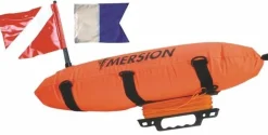 Bouée chasse sous-marine profilée DOUBLE ENVELOPPE avec drisse IMERSION