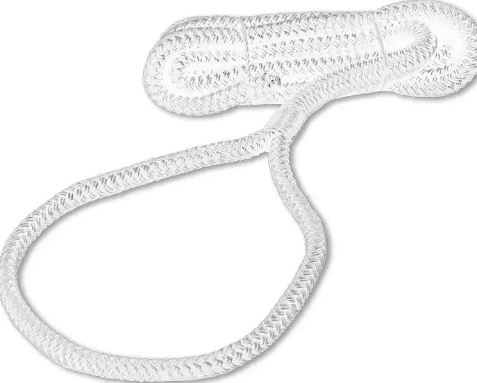 Bout pour pare-battage avec épissure de l'oeil - blanc