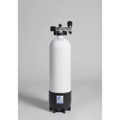 Bouteille de plongée mono bloc 13.5 litres 232 bars 2 sorties ROTH