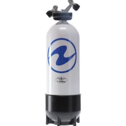 Bouteille de plongée mono bloc 15 litres 232 bars 2 sorties TAG AQUALUNG